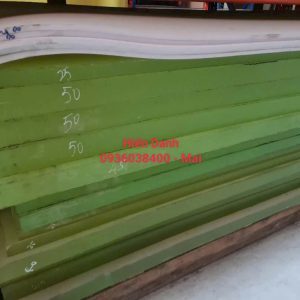 Nhựa PU tấm dày 50 ly - 50mm (1000x1000x50mm)