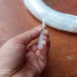 Ống nhựa teflon trắng trong D4xD6