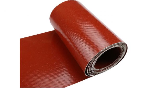 Vải Silicon chịu nhiệt màu đỏ dày 1mm