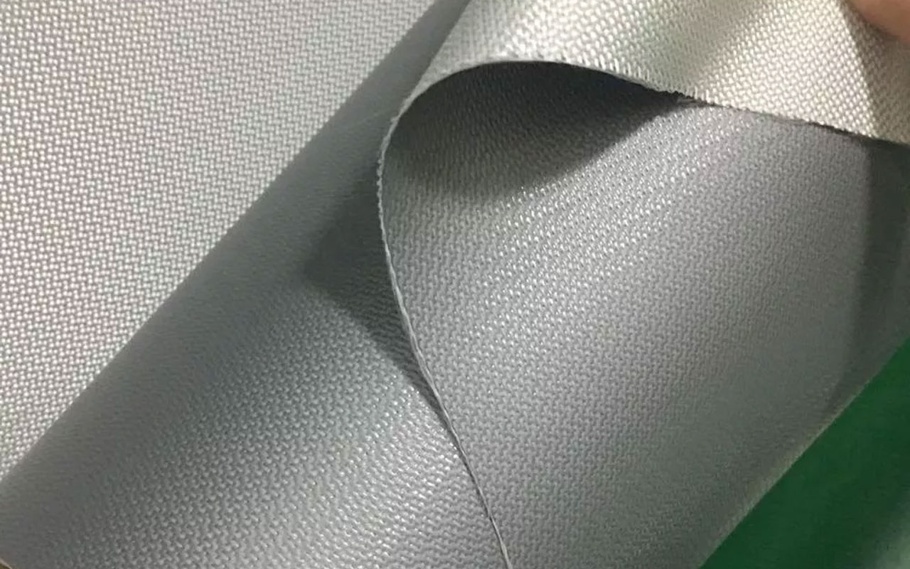 Vải Silicon chịu nhiệt màu ghi dày 1.5 ly