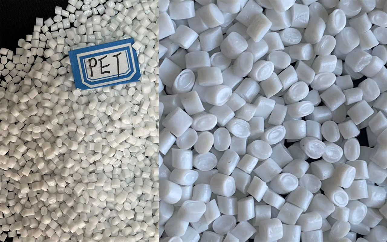 Hạt nhựa Pet màu trắng gạo