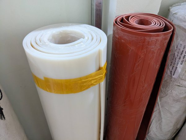 Tấm Silicone dày 1 ly - 1mm (khổ rộng 1000 - 1200 - 1500mm)