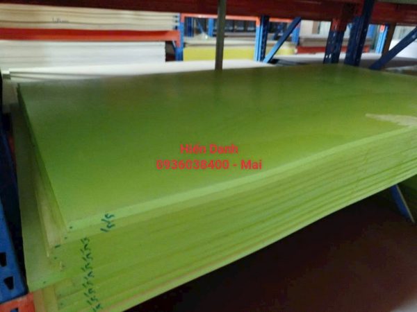 Nhựa PU tấm dày 30 ly - 30mm (1000x1000x30mm)