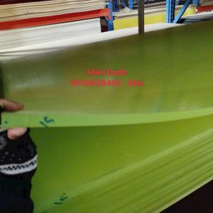 Nhựa PU tấm dày 12 ly - 12mm (1000x1000x12mm)